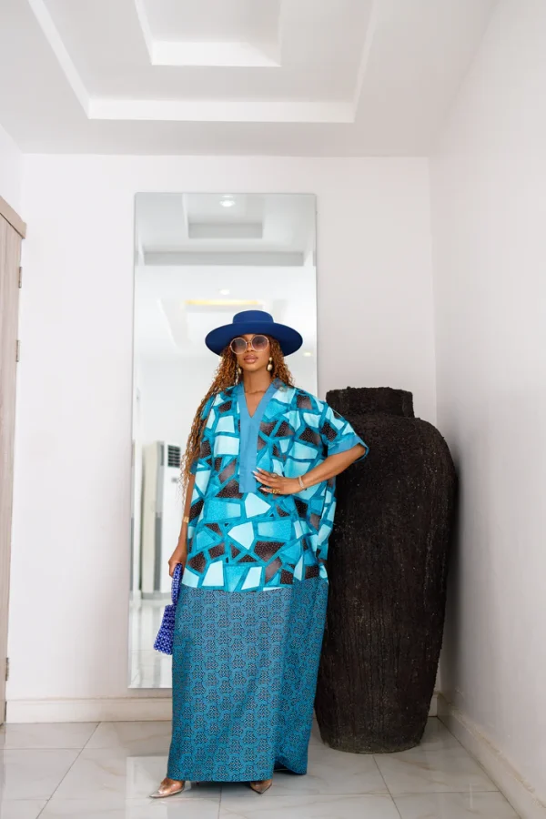 Buky Bubu Dress (Turquoise)